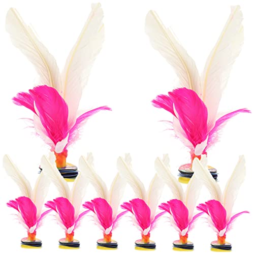 YARNOW 8 Stck. Teiliges Chinesischer Kick Jianzi Freizeitspielzeug für Erwachsene Fördert Koordination und Motorik für Innen und Außensport Hochwertige und Strapazierfähige Materialien YARNOW 8 Stck. Teiliges Chinesischer Kick Jianzi Freizeitspielzeug für Erwachsene Fördert Koordination und Motorik für Innen und Außensport Hochwertige und Strapazierfähige Materialien von YARNOW