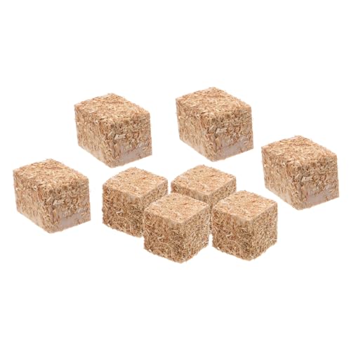 YARNOW 8 Stück Heuhaufen-Modell Bauernhof von Heu klein im Freien Stroh Gras Miniatur Garten-Heuhaufen- dekorativer Heuhaufen Heu basteln Garten-Heuhaufen-Ornament hölzern Khaki YARNOW 8 Stück Heuhaufen-Modell Bauernhof von Heu klein im Freien Stroh Gras Miniatur Garten-Heuhaufen- dekorativer Heuhaufen Heu basteln Garten-Heuhaufen-Ornament hölzern Khaki von YARNOW