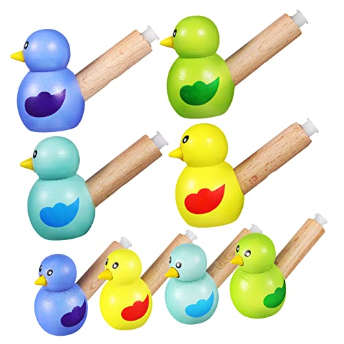 YARNOW 8 Stück Holzpfeifen im Cartoon Vogel Design für Musikspielzeug Kreativität und Musikalischen Fähigkeiten für Geburtstagsfeiern und Feiertage YARNOW 8 Stück Holzpfeifen im Cartoon Vogel Design für Musikspielzeug Kreativität und Musikalischen Fähigkeiten für Geburtstagsfeiern und Feiertage von YARNOW