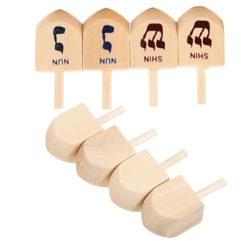 YARNOW 8 Stück Kreiselspielzeug für Dreidel für Chanukka-Party hagazussa Chanukka-Dreidel-Spiel -Spinnspielzeug Kinderpartygunst Chanukka-Kranz Chanukka- Holz YARNOW 8 Stück Kreiselspielzeug für Dreidel für Chanukka-Party hagazussa Chanukka-Dreidel-Spiel -Spinnspielzeug Kinderpartygunst Chanukka-Kranz Chanukka- Holz von YARNOW