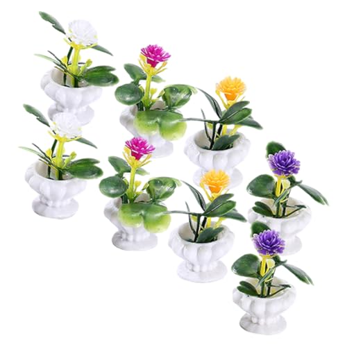 YARNOW 8 Stück Miniatur Bonsai Pflanzen Teiliges Puppenhaus Zubehör für Kreative Dekoration Leicht und Vielseitig Einsetzbar für Gartenlandschaften und DIY Projekte YARNOW 8 Stück Miniatur Bonsai Pflanzen Teiliges Puppenhaus Zubehör für Kreative Dekoration Leicht und Vielseitig Einsetzbar für Gartenlandschaften und DIY Projekte von YARNOW