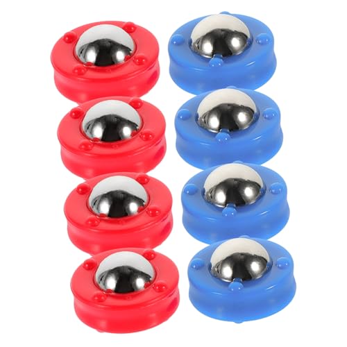 YARNOW 8 Stück Shrimpboard Who Marmorkugeln Fußball Kinderspiel Party Shuttle Desktop Mini Shuffleboard Teile Perlen Spiele Tabletop Spielzubehör Shuffleboard Zubehör Stahl YARNOW 8 Stück Shrimpboard Who Marmorkugeln Fußball Kinderspiel Party Shuttle Desktop Mini Shuffleboard Teile Perlen Spiele Tabletop Spielzubehör Shuffleboard Zubehör Stahl von YARNOW
