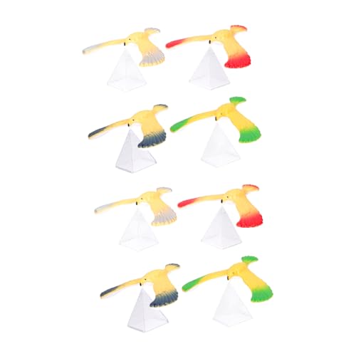 YARNOW 8 Stück Teiliges Balance Eagle aus Schwebender Schwerkraft Adler für Pädagogisches Vogelset für Finger Schreibtisch und Dekoration von YARNOW