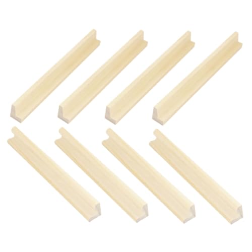 YARNOW 8 Stück Teiliges Domino-Rack aus Natürlichem Holz Stabiler DIY Halter mit Glatter Oberfläche Eleganter Holz-tablettständer für Domino-Spiel und Buchstabenanzeige Praktisches YARNOW 8 Stück Teiliges Domino-Rack aus Natürlichem Holz Stabiler DIY Halter mit Glatter Oberfläche Eleganter Holz-tablettständer für Domino-Spiel und Buchstabenanzeige Praktisches von YARNOW