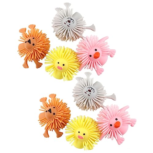 YARNOW 8 Stück Teiliges Fingerpuppen Set mit Tieren Lustige und Kreative Handpuppen für Leicht und Tragbar für Partys und Interaktive Spiele von YARNOW