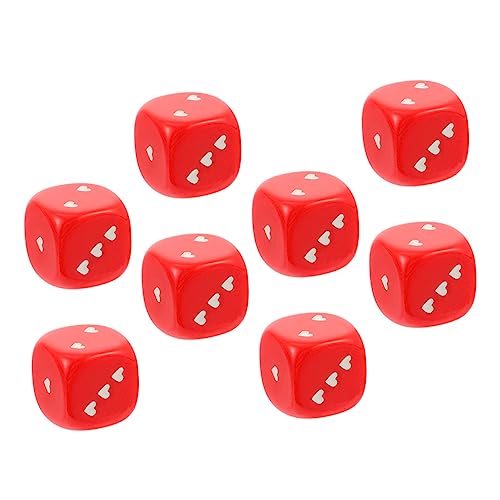YARNOW 8 Stück Teiliges Herz Kreative Party Dekoration für Spiele Lustige Würfelspiel Requisiten aus Hochwertigem für Unvergessliche Feiern YARNOW 8 Stück Teiliges Herz Kreative Party Dekoration für Spiele Lustige Würfelspiel Requisiten aus Hochwertigem für Unvergessliche Feiern von YARNOW