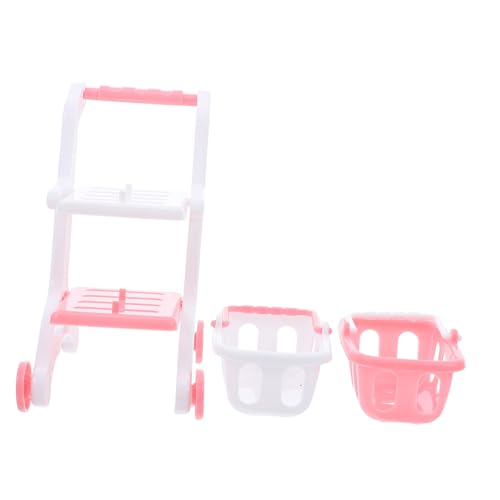 YARNOW 8 Stück Teiliges Mini Einkaufswagen Supermarkt Handwagen mit Kleines Modell für Rollenspiele Realistische Aufbewahrung für Spiel-Lebensmittel YARNOW 8 Stück Teiliges Mini Einkaufswagen Supermarkt Handwagen mit Kleines Modell für Rollenspiele Realistische Aufbewahrung für Spiel-Lebensmittel von YARNOW