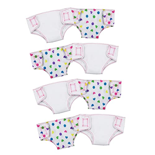 YARNOW 8 Stück Teiliges Puppenkleidung Niedliche Puppenunterwäsche und Windeln für Puppen Stoffmaterial Waschbar Zufällige Designs für Spiel und Kreative Aktivitäten mit Kindern YARNOW 8 Stück Teiliges Puppenkleidung Niedliche Puppenunterwäsche und Windeln für Puppen Stoffmaterial Waschbar Zufällige Designs für Spiel und Kreative Aktivitäten mit Kindern von YARNOW