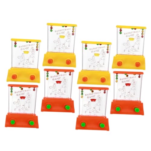 YARNOW 8 Stück Teiliges Wasser Ring Toss Handheld Wasserspiel für Farbenfroh und Spaßig für Pool und Gartenaktivitäten Fördert Aktives und Soziale Interaktion Zufällige von YARNOW