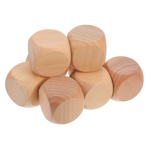 YARNOW 8Stücke Leere Holzwürfel Seitige DIY für Kreative Bastelprojekte und Spiele für Partys und Bildungszwecke aus Langlebigem Holz Gefertigt YARNOW 8Stücke Leere Holzwürfel Seitige DIY für Kreative Bastelprojekte und Spiele für Partys und Bildungszwecke aus Langlebigem Holz Gefertigt von YARNOW
