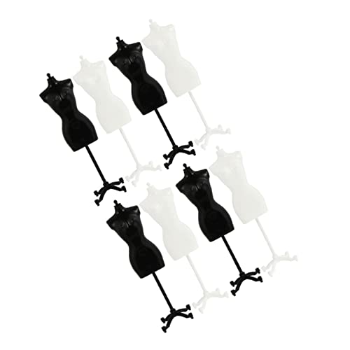 YARNOW 8Stücke Mannequin Stand Teiliges Und Puppen Kleidungsdisplay Für Langlebig Für Puppenhausmöbel Und Kreatives von YARNOW