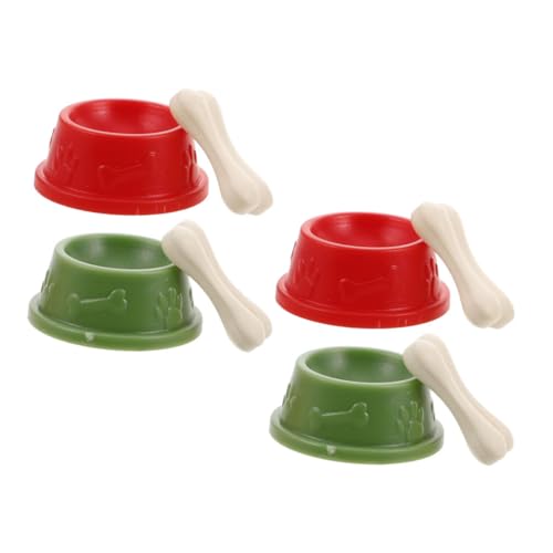 YARNOW 8Stücke Realistischer Hundenapf für Puppenhaus Interaktives Zubehör mit Mini Knochen für Kleine und Katzen Fördert Kreatives Rollenspiel und Tierpflege YARNOW 8Stücke Realistischer Hundenapf für Puppenhaus Interaktives Zubehör mit Mini Knochen für Kleine und Katzen Fördert Kreatives Rollenspiel und Tierpflege von YARNOW