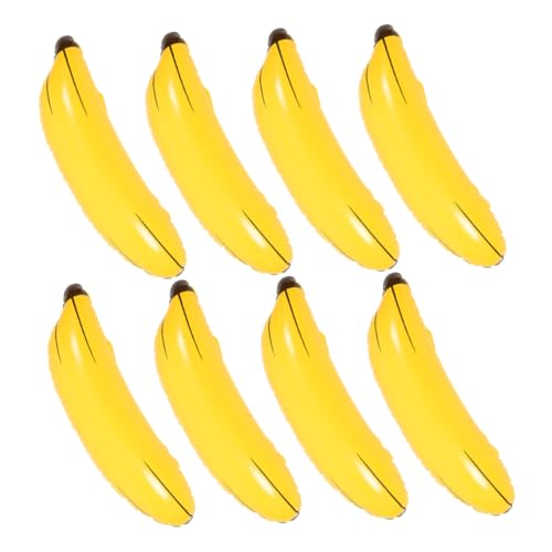 YARNOW 8Stücke Riesige Aufblasbare Bananen Requisiten für Kreative Fotografie Leuchtende Farben für Bachelorette Partys und Geburtstagsfeiern Leicht Transportierbar YARNOW 8Stücke Riesige Aufblasbare Bananen Requisiten für Kreative Fotografie Leuchtende Farben für Bachelorette Partys und Geburtstagsfeiern Leicht Transportierbar von YARNOW