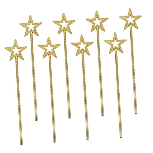 YARNOW 8Stücke Teiliges Feenstäbe Für Elegante Stern Design Zauberstäbe Für Partys Geburtstagsfeiern Und Aufführungen Glitzernde Spielzeuge von YARNOW
