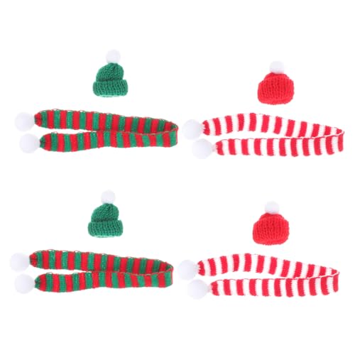 YARNOW 8Stücke Teiliges Weihnachtsdeko für Weinflaschen Mini Strickmützen und Schals und Weinflaschenabdeckung für Festliche Anlässe und Partys YARNOW 8Stücke Teiliges Weihnachtsdeko für Weinflaschen Mini Strickmützen und Schals und Weinflaschenabdeckung für Festliche Anlässe und Partys von YARNOW