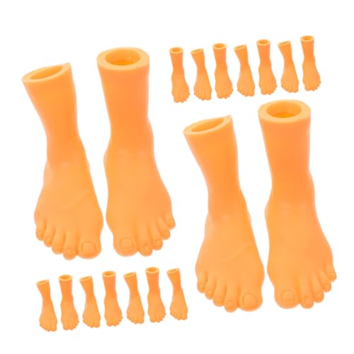 YARNOW 9 Paare Zehenfingerabdeckung Bausatz Finger-fuß-Puppen Klein Für Miniatur Kreativ Tipps Lustig Winzig Links Rechts Kindergarten Fuß Cosplay-fingerspielzeug Vinyl Beige YARNOW 9 Paare Zehenfingerabdeckung Bausatz Finger-fuß-Puppen Klein Für Miniatur Kreativ Tipps Lustig Winzig Links Rechts Kindergarten Fuß Cosplay-fingerspielzeug Vinyl Beige von YARNOW
