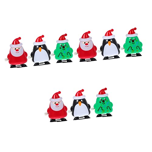 YARNOW 9 Stück Teiliges Aufziehspielzeug Weihnachten Kinderparty Mitgebsel Kunststoff Weihnachtsmann Weihnachtsbaum Pinguin Laufspielzeug YARNOW 9 Stück Teiliges Aufziehspielzeug Weihnachten Kinderparty Mitgebsel Kunststoff Weihnachtsmann Weihnachtsbaum Pinguin Laufspielzeug von YARNOW