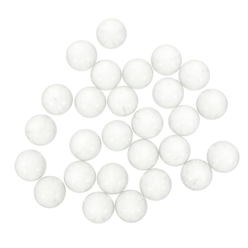 YARNOW 90Stücke Glasmurmeln Dekorative Marmorperlen Für Vasenfüller Stabile Und Langlebige Glasperlen Für Blumenarrangements Und Aquariendekoration von YARNOW