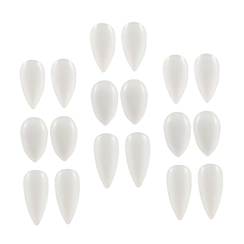 YARNOW 9Paare Halloween Vampirzähne Künstliche Zahnersätze Für Kostüm Und Themenpartys Lustige Requisiten Für Halloween Dekoration Und Cosplay von YARNOW