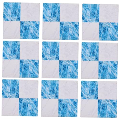 YARNOW 9Stücke Bodenbeläge Für Puppenhäuser Holz Im Blauen Und Weißen Fliesendesign Zubehör Für Tiny Houses Und Bastelprojekte Puppenhaus Dekoration YARNOW 9Stücke Bodenbeläge Für Puppenhäuser Holz Im Blauen Und Weißen Fliesendesign Zubehör Für Tiny Houses Und Bastelprojekte Puppenhaus Dekoration von YARNOW