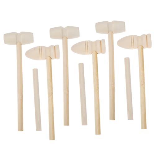YARNOW 9Stücke Teiliges Holz Hammerspielzeug für Holzhammer Feinmotorik Handlich und Leicht für Jungen und Ab Jahr YARNOW 9Stücke Teiliges Holz Hammerspielzeug für Holzhammer Feinmotorik Handlich und Leicht für Jungen und Ab Jahr von YARNOW