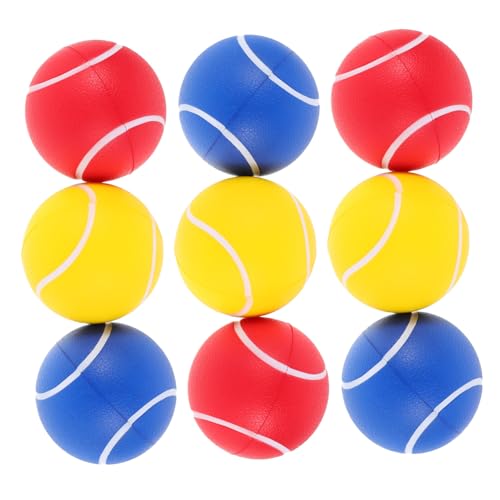 YARNOW 9pcs 7cm Bounce Pu -tennisbälle Für Kinder Sport Spielzeugbälle Buntes Tennis -Training Bälle Für Innen- Und Außenpraxis Kindersport- Und Trainingsausrüstung YARNOW 9pcs 7cm Bounce Pu -tennisbälle Für Kinder Sport Spielzeugbälle Buntes Tennis -Training Bälle Für Innen- Und Außenpraxis Kindersport- Und Trainingsausrüstung von YARNOW