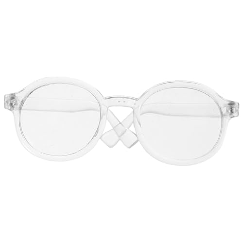 YARNOW Adorable Mini Puppenbrille Transparent Kunststoff Runde Doll Eyewear Accessoire Für Puppenpassend Fashion Doll Kleidung Zubehör YARNOW Adorable Mini Puppenbrille Transparent Kunststoff Runde Doll Eyewear Accessoire Für Puppenpassend Fashion Doll Kleidung Zubehör von YARNOW