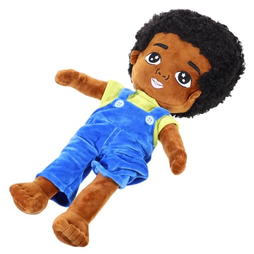 YARNOW Afrikanische Jungenpuppe Entzückendes Ausgestopftes für Kreative Dekoration und für Freunde Kuschelig und Farbenfroh YARNOW Afrikanische Jungenpuppe Entzückendes Ausgestopftes für Kreative Dekoration und für Freunde Kuschelig und Farbenfroh von YARNOW