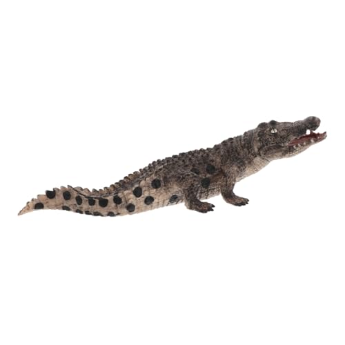 YARNOW Alligatorspielzeug mit Beweglichem Interaktive Actionfigur für Fördert Kognitive Fähigkeiten und Hand Auge Koordination Lernspielzeug für Wildtiersafaris von YARNOW