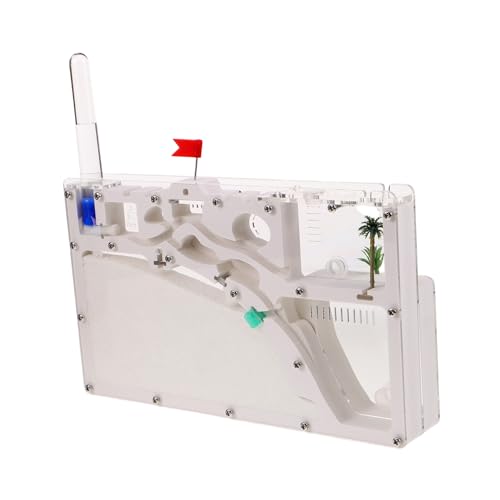 YARNOW Ameisenfarm Schloss aus Transparentem mit Großem Lebensraum Pädagogisches Insektenbeobachtungsset für Wissenschaftliches Experimentierspielzeug zur Motorischer und Logischer von YARNOW