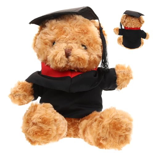 YARNOW Arzthutbär Puppe Tierspielzeug Für Die Abschlusssaison Absolventenhut, Tierspielzeug Bequemes Stofftier Herzlichen Glückwunsch Grad Stoffspielzeug Kuscheltier Kurzer Plüsch YARNOW Arzthutbär Puppe Tierspielzeug Für Die Abschlusssaison Absolventenhut, Tierspielzeug Bequemes Stofftier Herzlichen Glückwunsch Grad Stoffspielzeug Kuscheltier Kurzer Plüsch von YARNOW