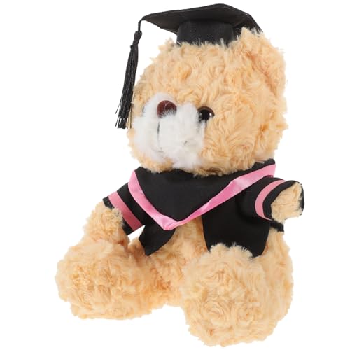 YARNOW Arztpuppe zarter ausgestopfter Bär Abschlussbär Puppen weiche, Flauschige Puppe Graduierung Plüsch Bärenpuppe Abschlussgeschenk Cartoon-Bär-Puppe PP Baumwolle YARNOW Arztpuppe zarter ausgestopfter Bär Abschlussbär Puppen weiche, Flauschige Puppe Graduierung Plüsch Bärenpuppe Abschlussgeschenk Cartoon-Bär-Puppe PP Baumwolle von YARNOW