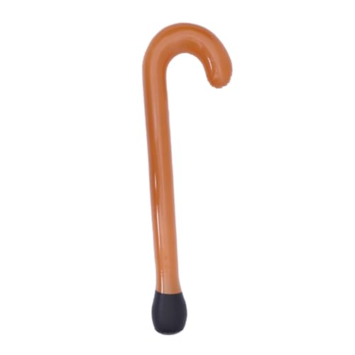 YARNOW Aufblasbarer Gehstock PVC Halloween Party Kostüm Zubehör Cosplay Witziges Karneval Accessoire für Erwachsene von YARNOW