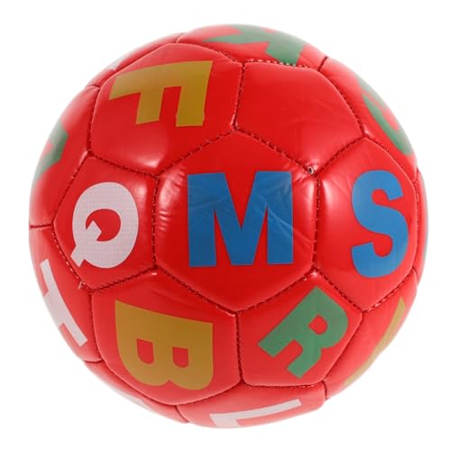 YARNOW Aufblasbarer Kleinkindball Weicher Fußball Mit Alphabet Für Drinnen Und Draußen Pädagogisches Lernen Und Bewegung Für Kleinkinder YARNOW Aufblasbarer Kleinkindball Weicher Fußball Mit Alphabet Für Drinnen Und Draußen Pädagogisches Lernen Und Bewegung Für Kleinkinder von YARNOW
