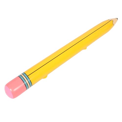 YARNOW Aufblasbarer PVC Bleistift Jumbo Bleistift für Klassenzimmer Dekoration Große Aufblasbare Bleistift Requisite für Schulanfang und Partys Sicher von YARNOW