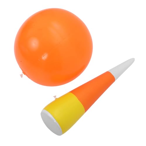 YARNOW Aufblasbares Bowling-Set für Bunten Pins und Ball Leicht Tragbar für Indoor und Outdoor Spielspaß Gruppenaktivitäten Familien Kindergarten-spaß von YARNOW