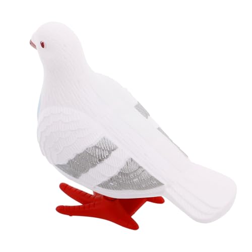 YARNOW Aufzieh Mini-Vögel Tauben für Tauben Miniaturvögel Vogelfiguren für Vogelspielzeug für kleine Vogelfiguren Taube Figur Plastik Weiß YARNOW Aufzieh Mini-Vögel Tauben für Tauben Miniaturvögel Vogelfiguren für Vogelspielzeug für kleine Vogelfiguren Taube Figur Plastik Weiß von YARNOW