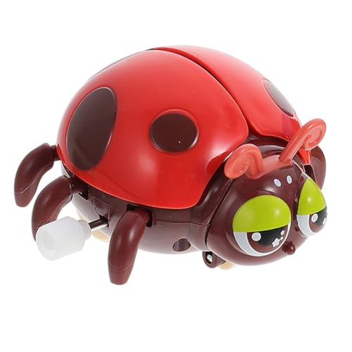 YARNOW Cartoon Wind-up Ladybug Spielzeug Für Junge Mädchen Spaß Und Lernspielzeug Simuliertes Insekt Für Geburtstagsfeiern Und Vorschulkinder von YARNOW