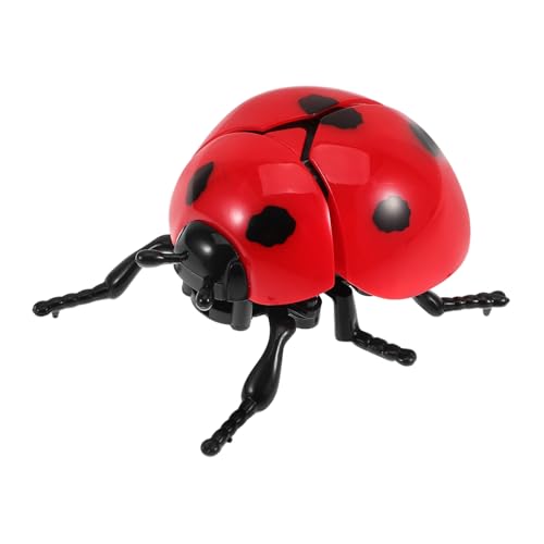 YARNOW Aufziehspielzeug Kleine Plastische Marienkäfer mit Realistischem Design Lustiges Kognitives Partygeschenk für Tragbar und Langlebig Interaktives Wind Up Insektenspielzeug YARNOW Aufziehspielzeug Kleine Plastische Marienkäfer mit Realistischem Design Lustiges Kognitives Partygeschenk für Tragbar und Langlebig Interaktives Wind Up Insektenspielzeug von YARNOW