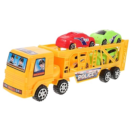 YARNOW Autospielzeug Spielzeugauto Babyautospielzeug LKW Anhänger Modellanhänger Lustiges Kinderspielzeug Kinderanhängerspielzeug Interessantes Zufällige Farbe von YARNOW