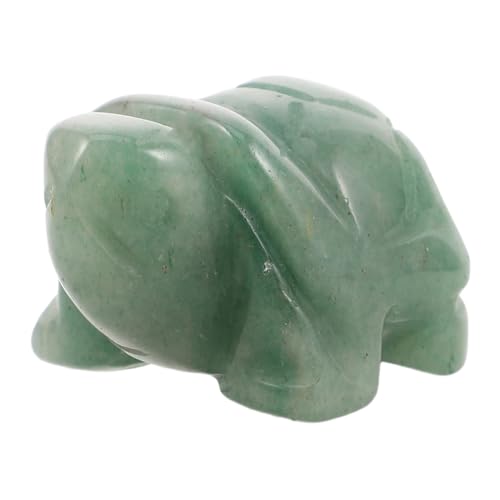 YARNOW Aventurinkristallschildkröten -Figur Mini -schildkröte Skulptur Stein Miniaturstatue Ornamente Für Büro Home Tischdekoration von YARNOW