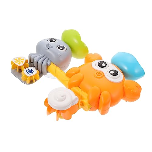 YARNOW Badespielzeug für Kleinkinder Spritzendes Wasserspielzeug mit Lustigem Design für Badezimmer Spaß Fördert Kreativität und Motorische Fähigkeiten für Drinnen und Draußen von YARNOW