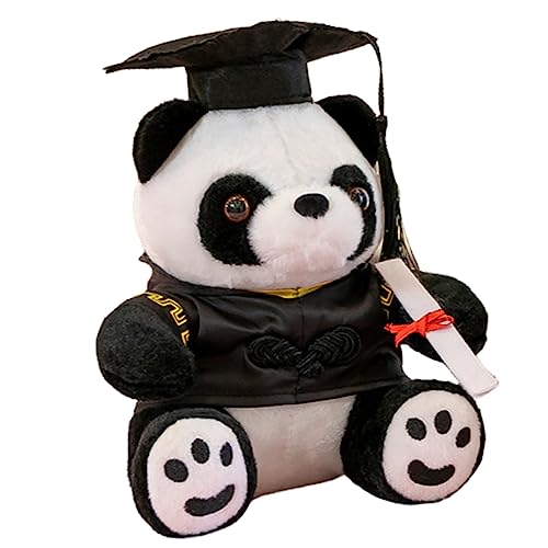 YARNOW Bärenspielzeug zum Abschluss Kleiner Abschlussbär Abschlussfeier-Bär zarter ausgestopfter Bär geschmückter Bär zum Abschluss Mini Grad Stofftier PP Baumwolle Schwarz YARNOW Bärenspielzeug zum Abschluss Kleiner Abschlussbär Abschlussfeier-Bär zarter ausgestopfter Bär geschmückter Bär zum Abschluss Mini Grad Stofftier PP Baumwolle Schwarz von YARNOW
