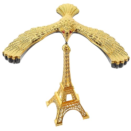 YARNOW Balance Eagle Tischornament aus Zinklegierung Elegante Dekoration für Zuhause und Büro Stabil Stehend Kreatives Design für Wohn und Arbeitsräume Goldfarben YARNOW Balance Eagle Tischornament aus Zinklegierung Elegante Dekoration für Zuhause und Büro Stabil Stehend Kreatives Design für Wohn und Arbeitsräume Goldfarben von YARNOW