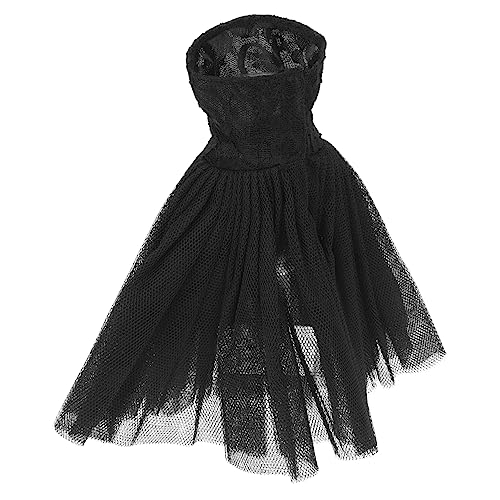 YARNOW Ballettrock Kleidung Abnehmbare und Waschbare Puppenkleidung für Dekorative Outfits für Geburtstagsgeschenke und Feiertage Schwarzer Rock von YARNOW