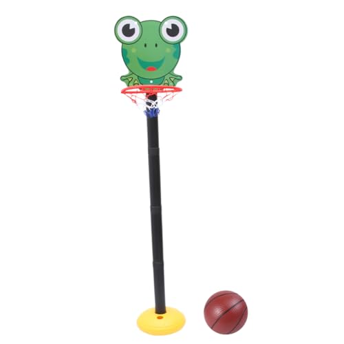 YARNOW Basketballspielzeug Set Cartoon Basketballkorb für Innen und Außen Höhenverstellbar Leicht und Langlebig für Kindergarten und Familienspiele Sicheres Design YARNOW Basketballspielzeug Set Cartoon Basketballkorb für Innen und Außen Höhenverstellbar Leicht und Langlebig für Kindergarten und Familienspiele Sicheres Design von YARNOW