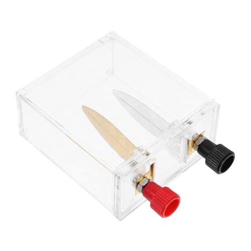 YARNOW Batterie Experimentierkasten für Schüler Elektrochemische Zellen Demonstration Physik Experimentiergerät für Mittelschule Komplettes Wissenschaftskit für Elektrische Grundlagen von YARNOW