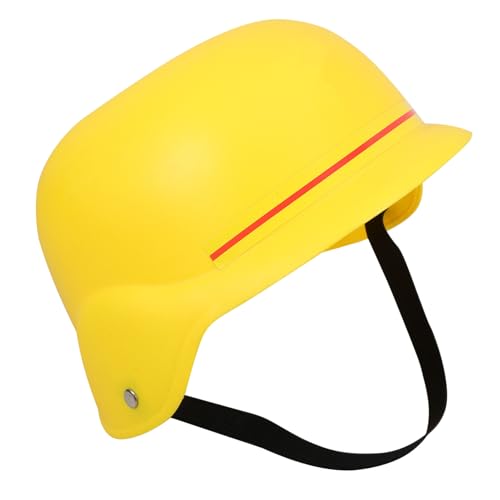 YARNOW Bauarbeiterhelm aus Robustem Kunststoff Gelber Helm für Rollenspiele Verkleidung Geburtstagsfeier Fördert Kreatives und Problemlösungskompetenz YARNOW Bauarbeiterhelm aus Robustem Kunststoff Gelber Helm für Rollenspiele Verkleidung Geburtstagsfeier Fördert Kreatives und Problemlösungskompetenz von YARNOW