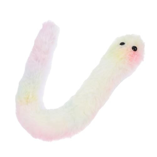 YARNOW Bendbare Plüschschlange für Niedliches Kuscheltier Armband zum Chinesischen Neujahr und Dekoration Farbenfrohes Snake Maskottchen YARNOW Bendbare Plüschschlange für Niedliches Kuscheltier Armband zum Chinesischen Neujahr und Dekoration Farbenfrohes Snake Maskottchen von YARNOW