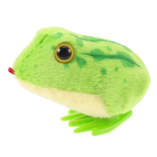 YARNOW Beruhigen Sie den Spielzeugfrosch Froschspielzeug Frosch Plastik Grün YARNOW Beruhigen Sie den Spielzeugfrosch Froschspielzeug Frosch Plastik Grün von YARNOW